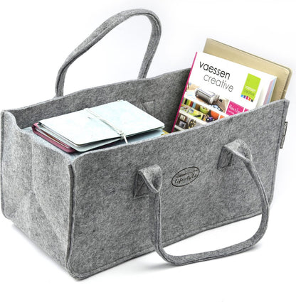 Felt Carrier Bag - Grey