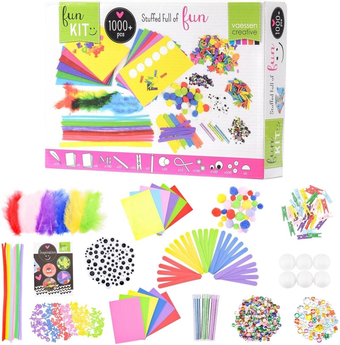 Craft package - 1000 pieces