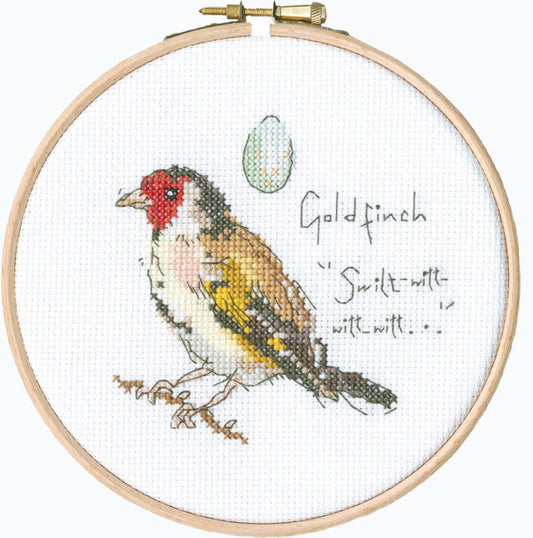 Kit de broderie - Petit Chardonneret XMF7