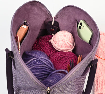 KnitPro Snug Schoudertas - 40x14x26cm