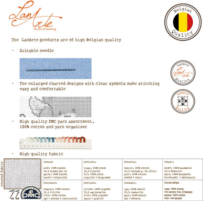 Kit de broderie - Fille Gland