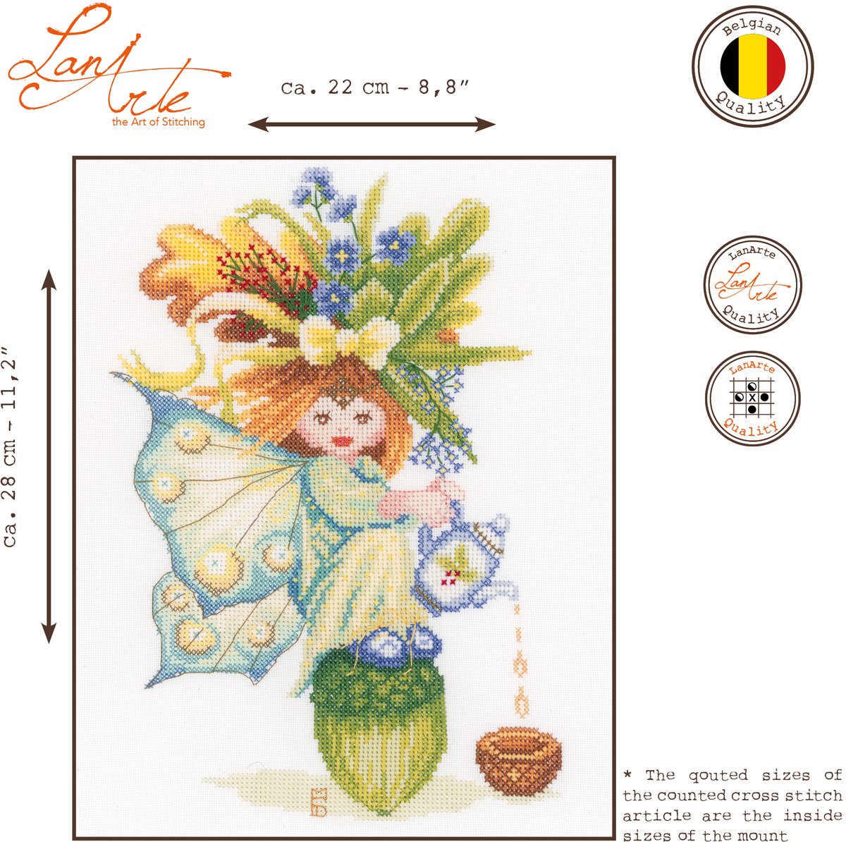 Kit de broderie - Fille Gland