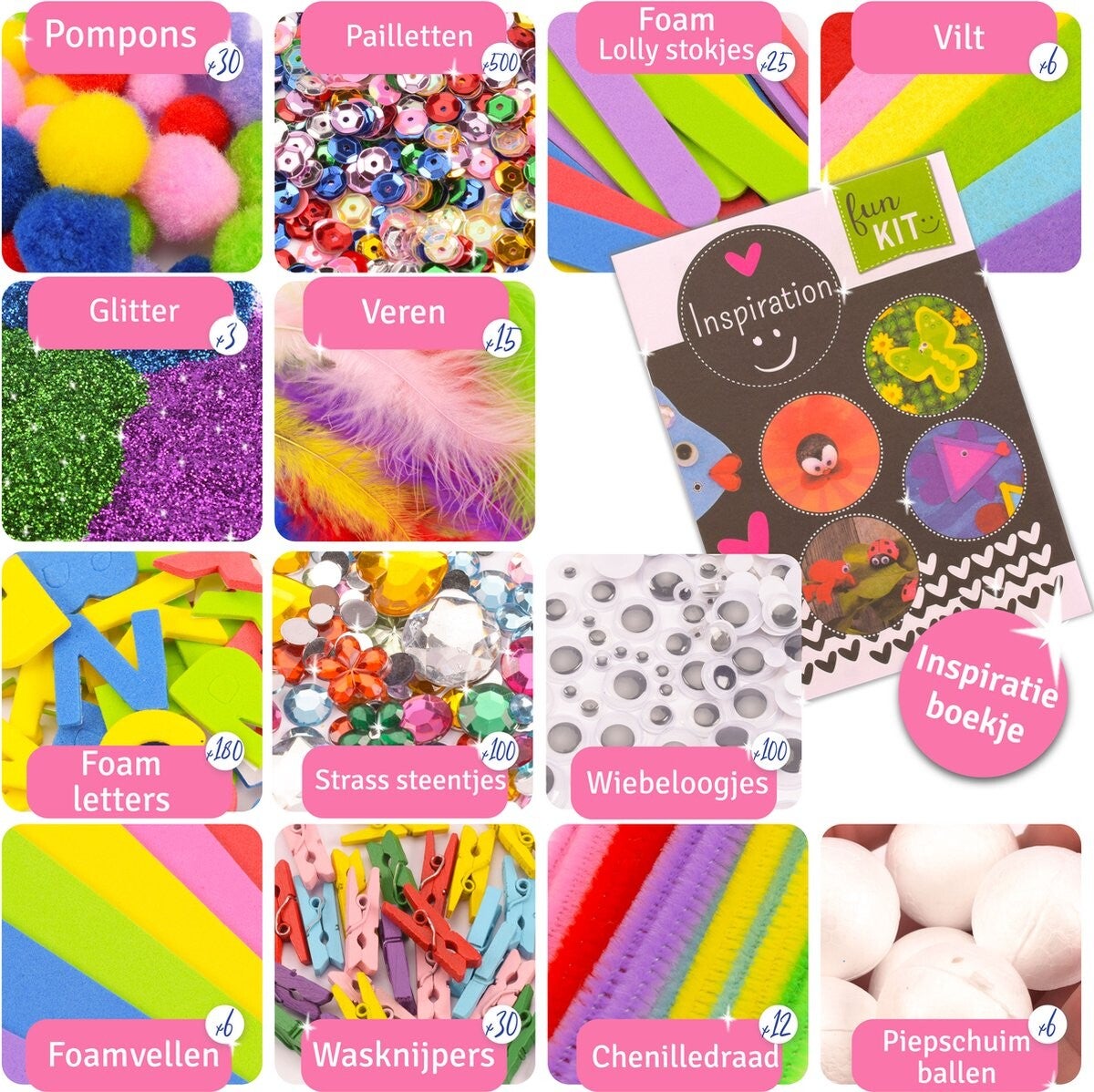 Craft package - 1000 pieces