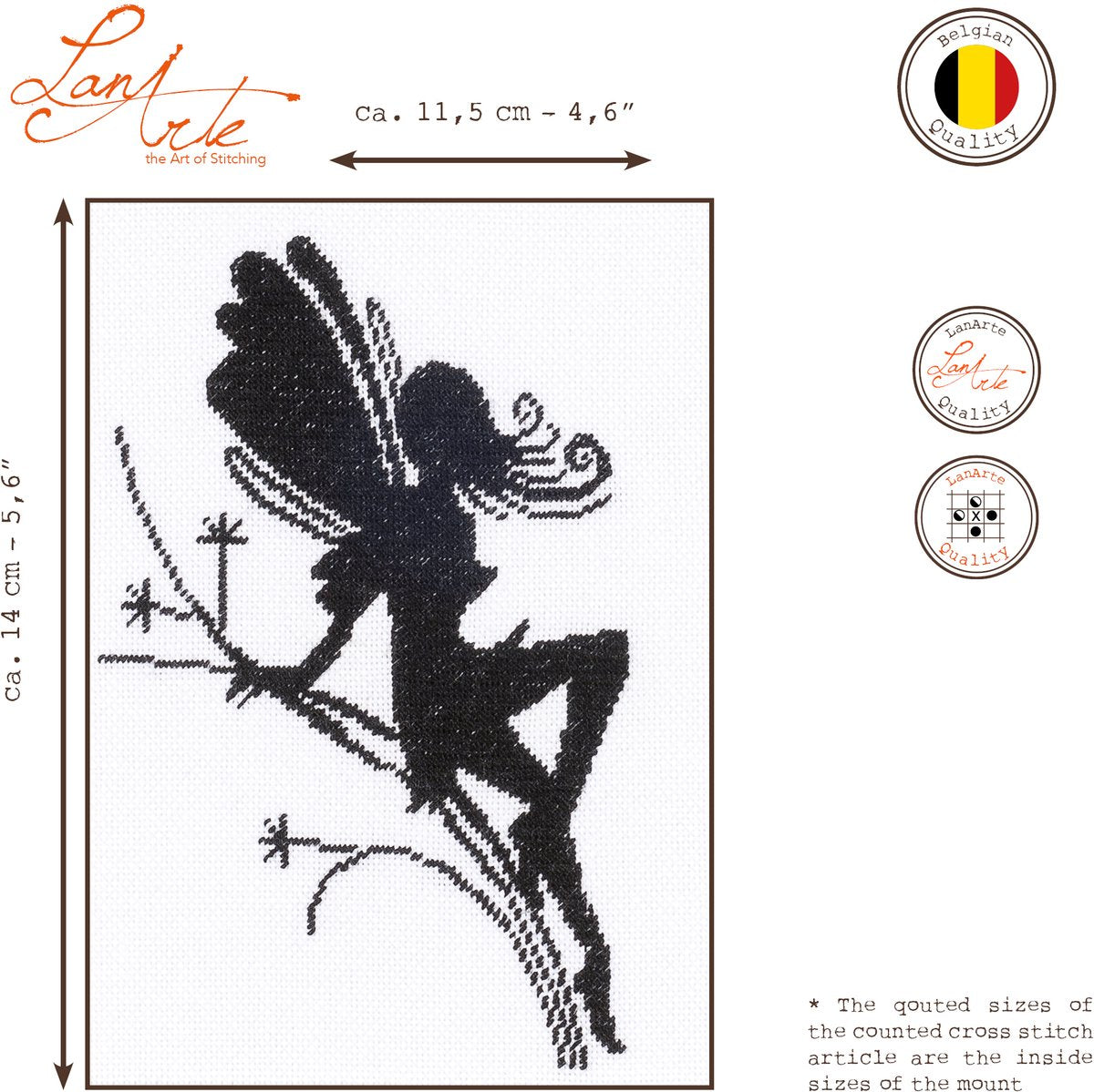 Borduurpakket - Kleine Fee PN-0008194