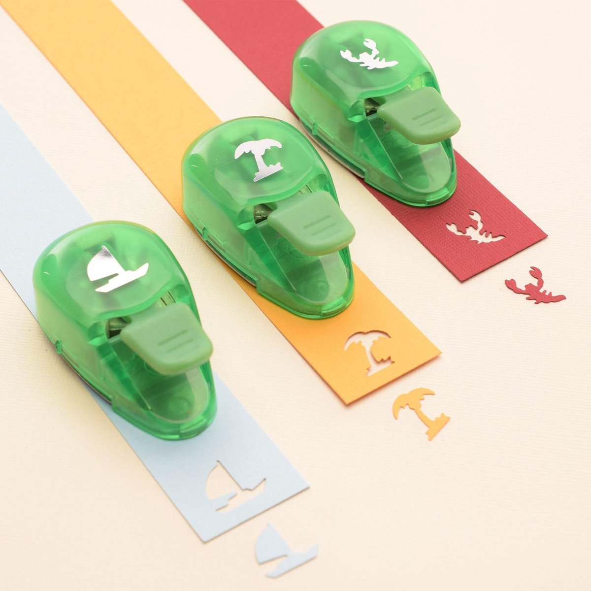 Figuurponsen Set 6 Stuks - Zomer