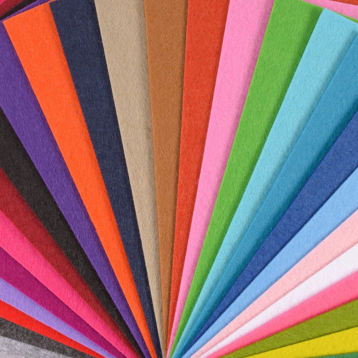 Felt Package A5 Assortment - 2 mm - 30 Pieces