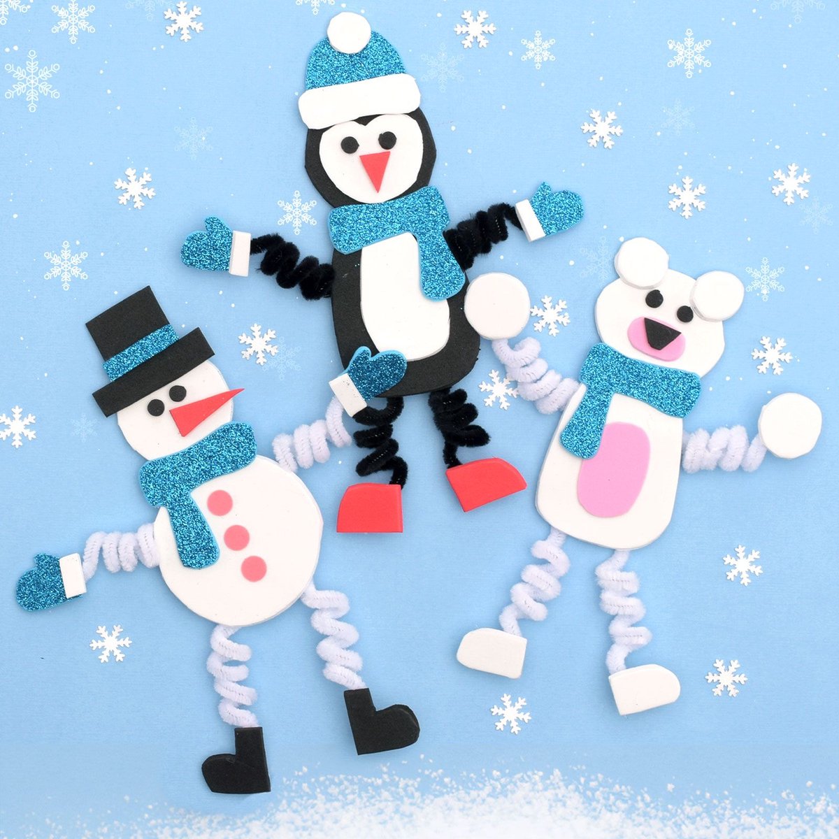 Assortiment de mousse 20 pièces - Basique - 2 mm - A4