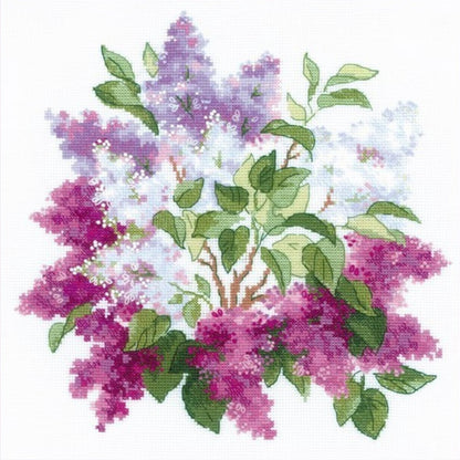Kit de broderie - Fleurs de lilas 2030