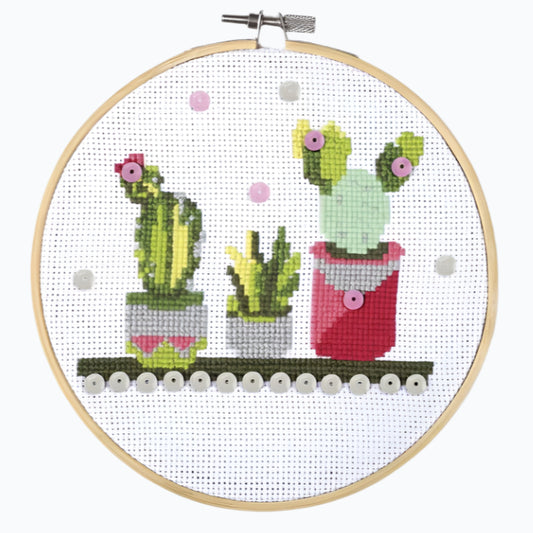 Kit de broderie - Cactus DIY Kit 4202170