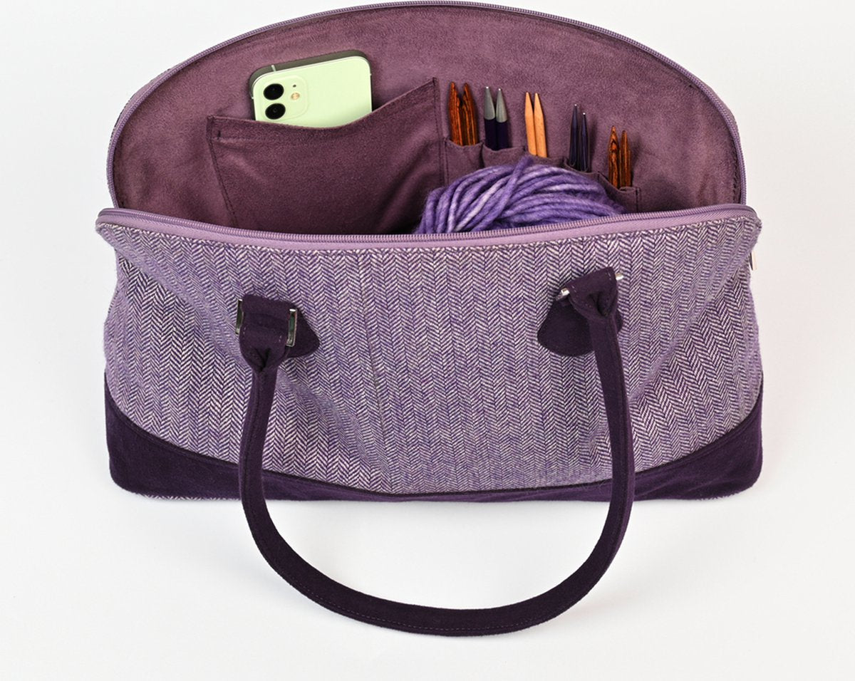 KnitPro Snug Schoudertas - 40x14x26cm