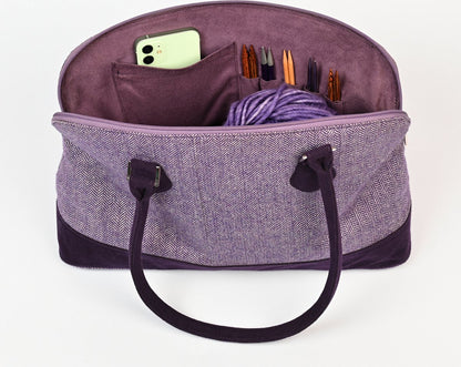 KnitPro Snug Schoudertas - 40x14x26cm