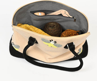 KnitPro Bumblebee Schoudertas - 40x14x26cm