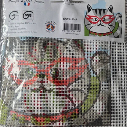 Kit de broderie pour enfants - Chat