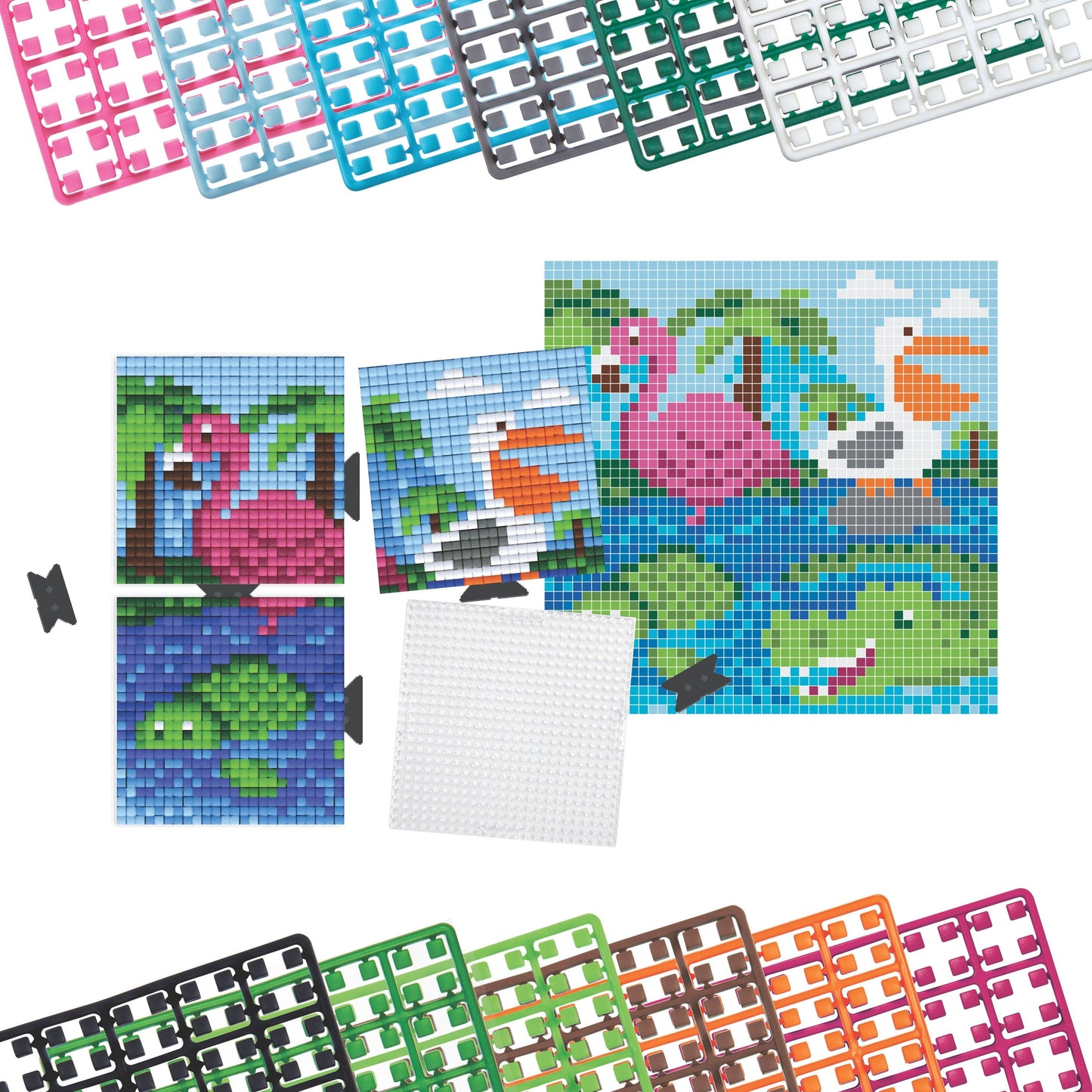 Pixelhobby - Pixel Classic - Flamingos 44002