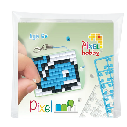 Pixelhobby - Coffret de démarrage Médaillon - Baleine 23110