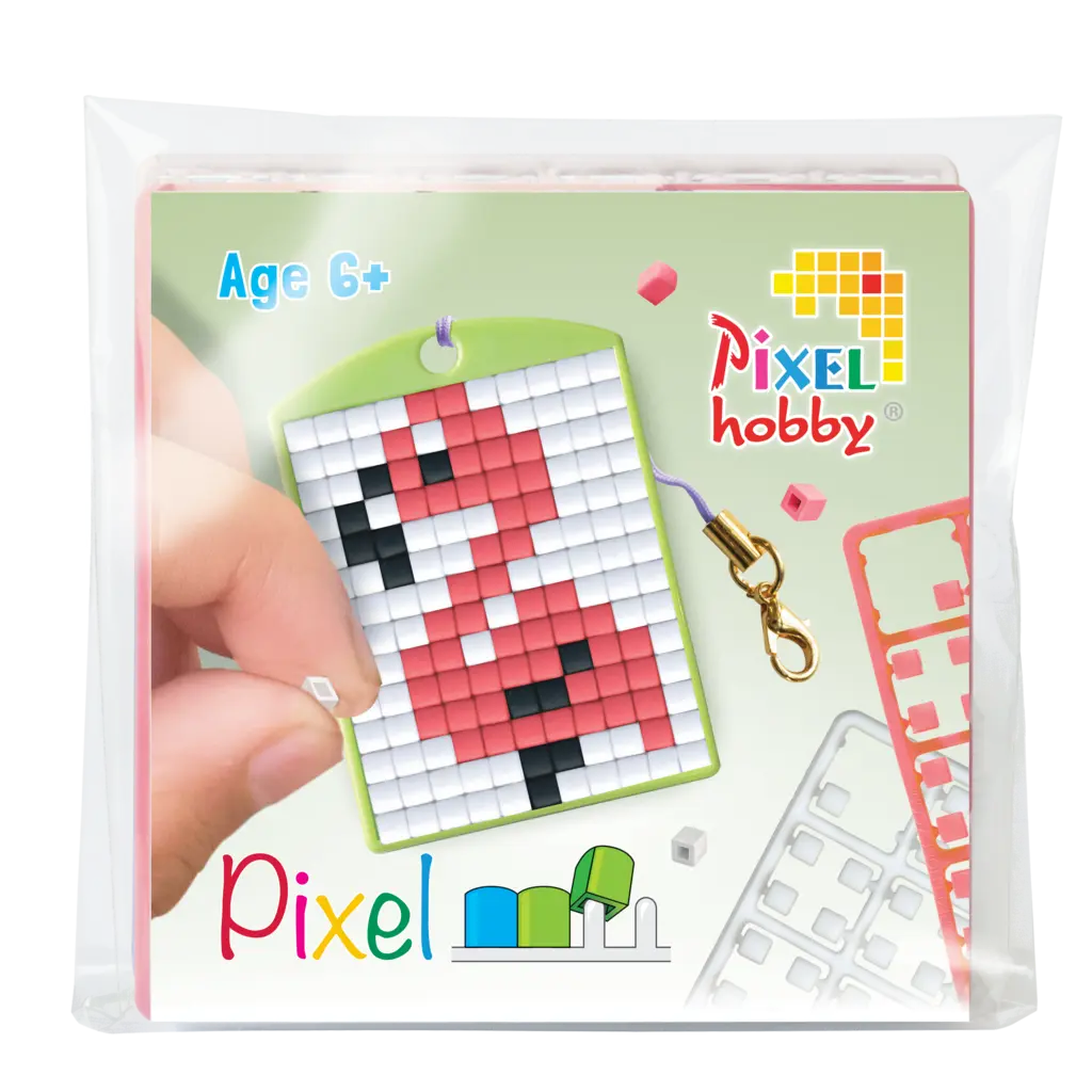 Pixelhobby - Medaillon Startset - Flamingo 23134