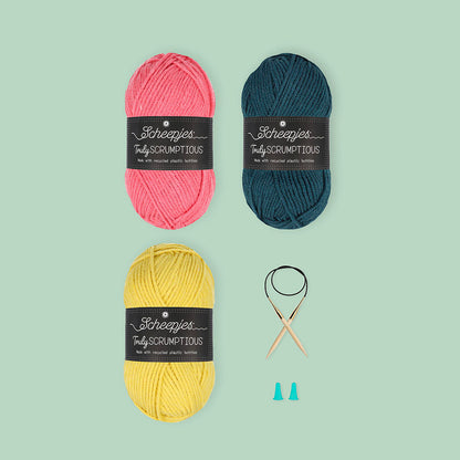 Scheepjes Beginner Breikit - Colour Block Sjaal