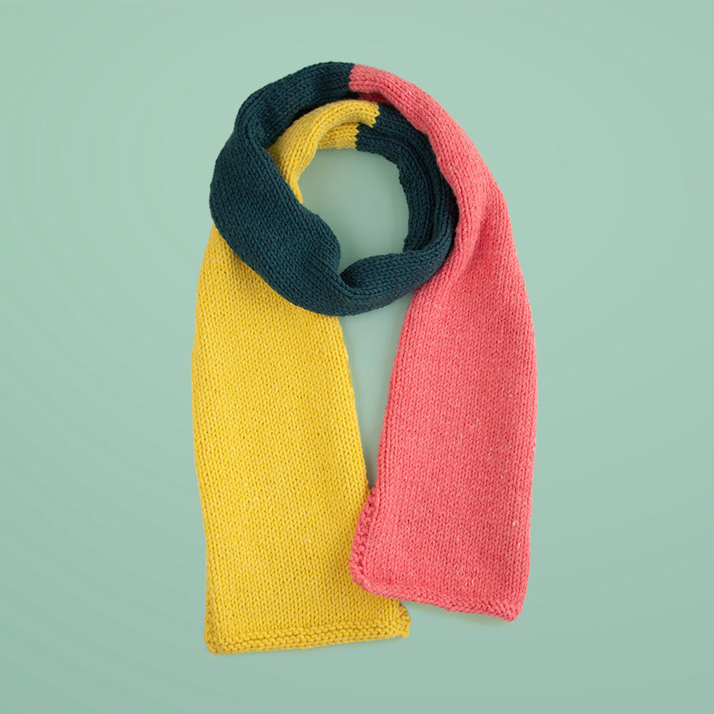Scheepjes Beginner Breikit - Colour Block Sjaal