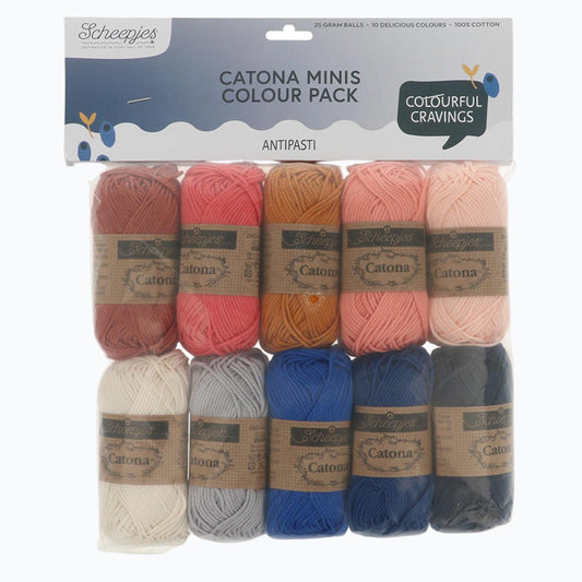 Scheepjes Catona Colour Pack 10x25g - Antipasti 24959