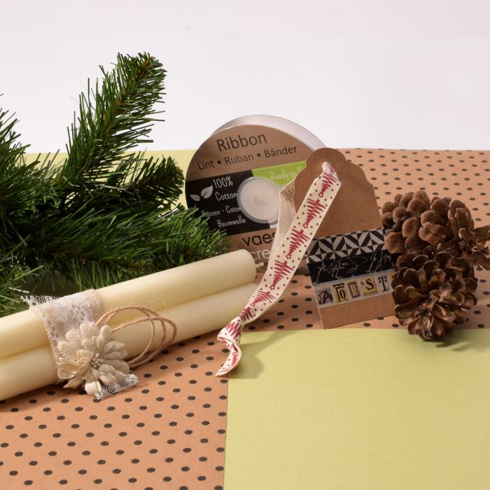 Lint Katoen - Kerstboom - 15mm x 20m