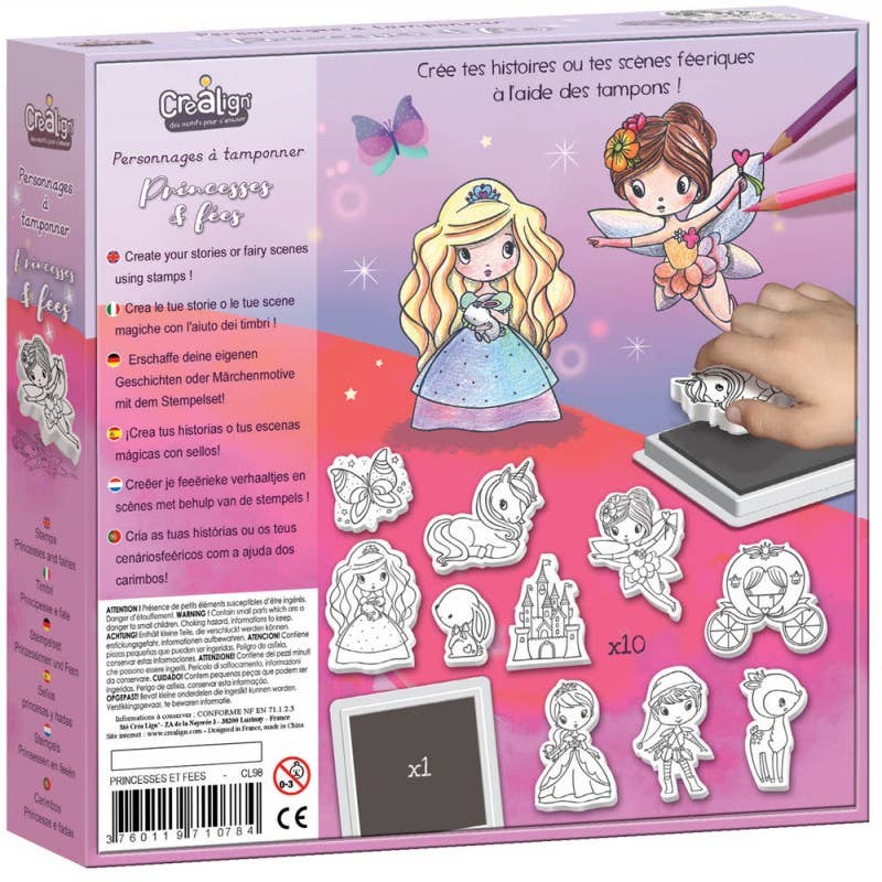 Stempelset - Prinsessen en Feeën