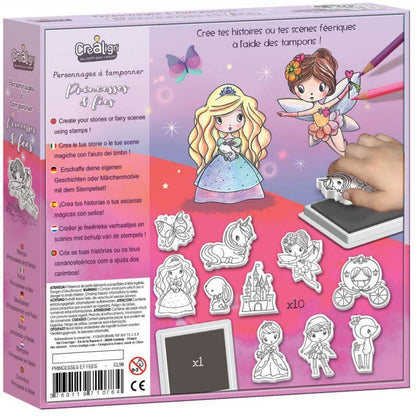 Stempelset - Prinsessen en Feeën