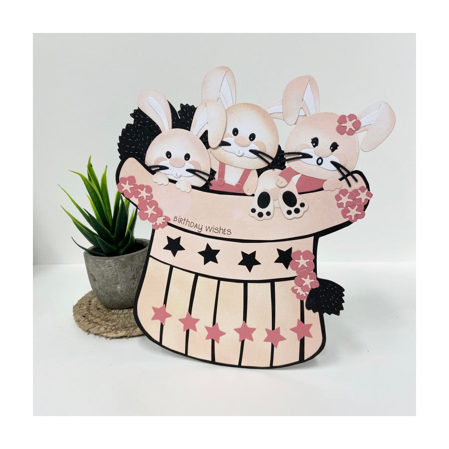 Paper set - DDBD Crafty Kit - USA