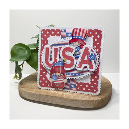 Paper set - DDBD Crafty Kit - USA
