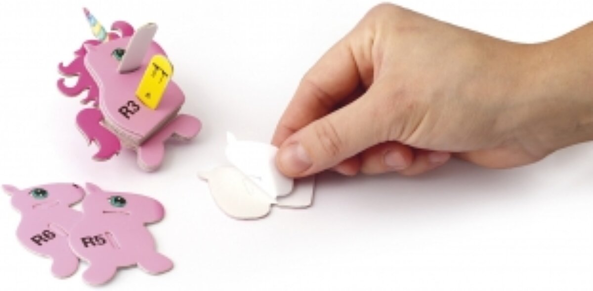 Mini Knutselpakket 3D Maquette - Eenhoorn