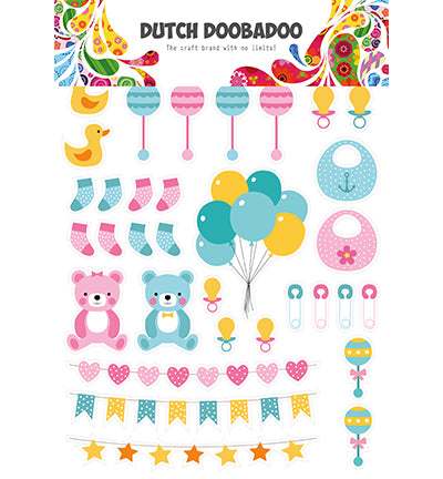 DDBD Paper Art - A4 Baby Elements