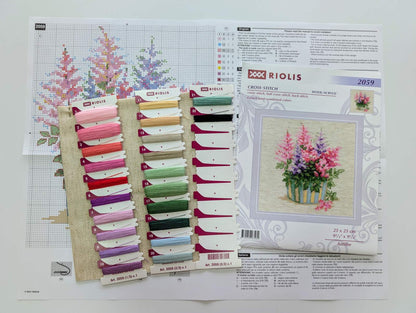 Embroidery kit - Astilbe 2059