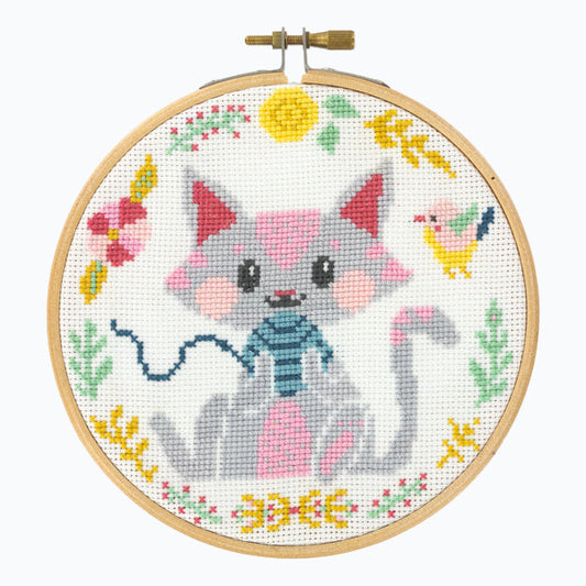 Borduurpakket - Kitty