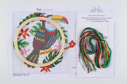 Borduurpakket Kruissteek - Bella