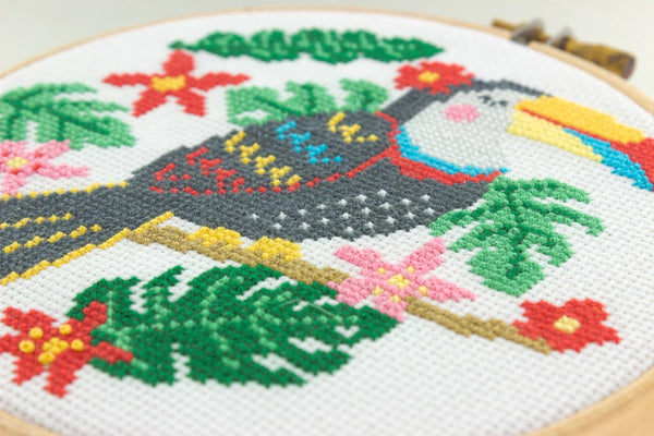 Borduurpakket Kruissteek - Bella