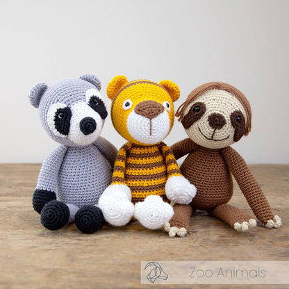 DIY Crochet Kit - Lyanna Raccoon