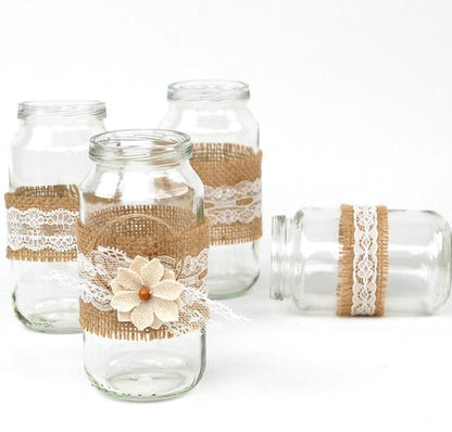 Ribbon Jute/Lace - Design 1