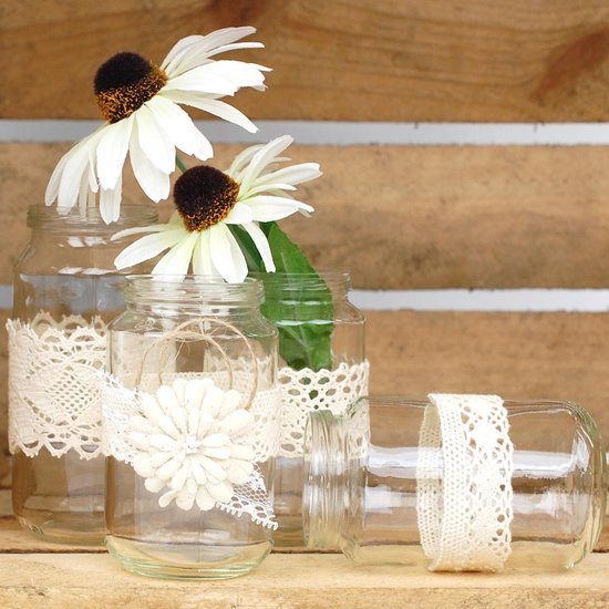 Ribbon Lace - Embroidery Naturel
