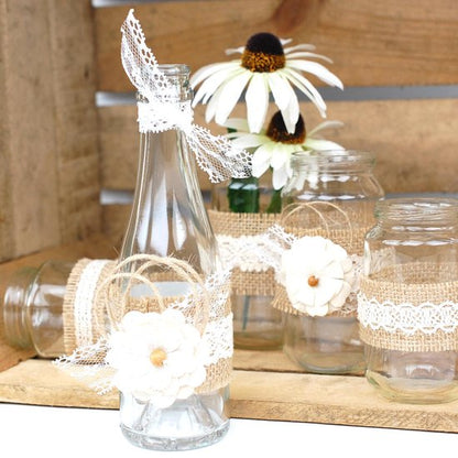 Ribbon Jute/Lace - Design 1