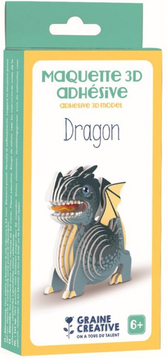 Kit de mini-fabrication 3D - Modèle de dragon