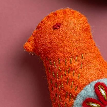 Kit de bricolage en feutre Folk Birds