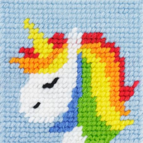 Embroidery Kit for Kids - Rainbow Unicorn