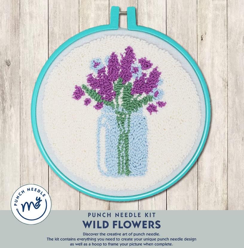 Punch Needle Kit - Wild Flowers (PN04)