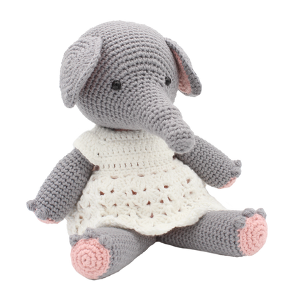 DIY Crochet Kit - Olga Elephant
