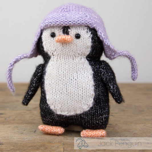 Kit de tricot à faire soi-même - Jack Penguin