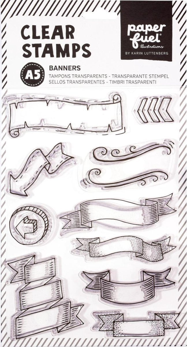 Clear Stamp - Banners