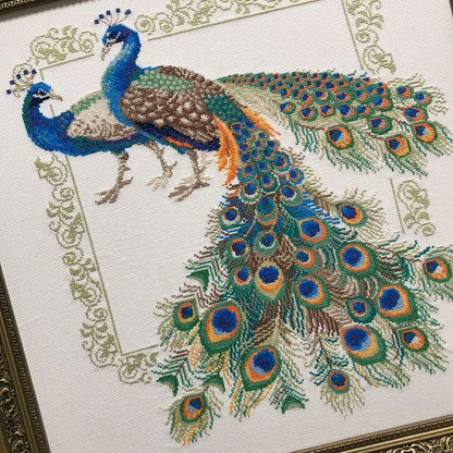 Borduurpakket - Peacocks 767