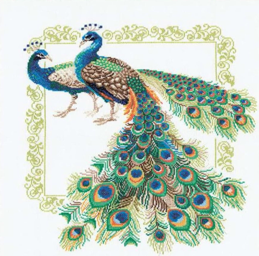Borduurpakket - Peacocks 767