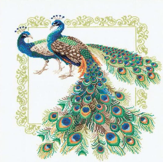 Borduurpakket - Peacocks 767