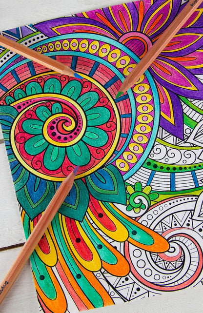 Kleurpotloden Set in Blik - Expression Colour Pencils - 12 Kleuren