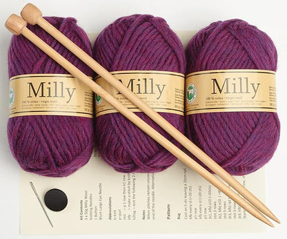 sac bandoulière pour trousse de tricot